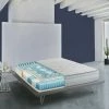 Promo ✔️ Talamo Italia Matelas Royal Carré Et Demi, Fabriqué En Italie, Matelas En Mousse à Mémoire De Forme Et Ressorts Ensachés, Anti-acarien Et Hypoallergénique, Cm 120x200 H26 💯