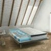 Grosses soldes 👍 Talamo Italia Matelas King, Made In Italy, Matelas Amovible En Mousse Mémoire + Gel Et Ressorts Ensachés, Anti-acarien Et Hypoallergénique, Cm 140x200 H27 🎁