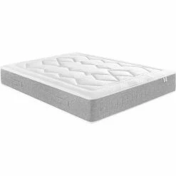 Promo 👏 Matelas Essenzia ORBEA 80x190 Ressorts - Blanc ✨