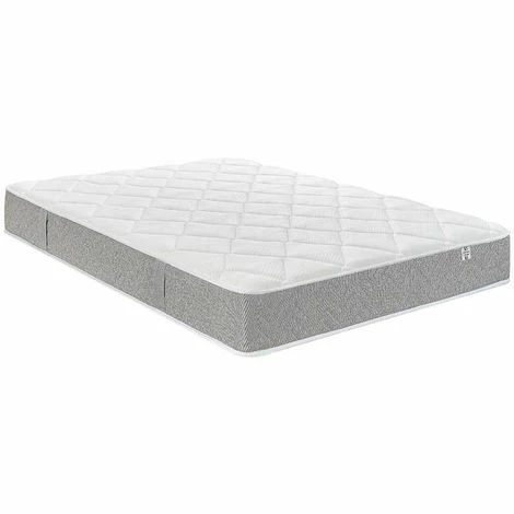 Promo 🌟 Matelas Essenzia PHEDIMUS 90x190 Ressorts - Blanc ✔️