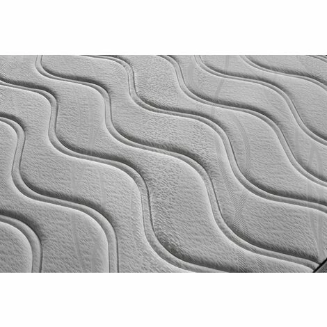 Meilleure vente 👏 BEZEN Matelas Ressorts Ensachés ViscoGel-Grafeno Plus 80X200 13 Zones Et Soutien Lombaire - Hauteur 24 Cm Certifié Sanitized® Et Oeko-Tex® - Blanc Et Gris ✔️ – Image 3