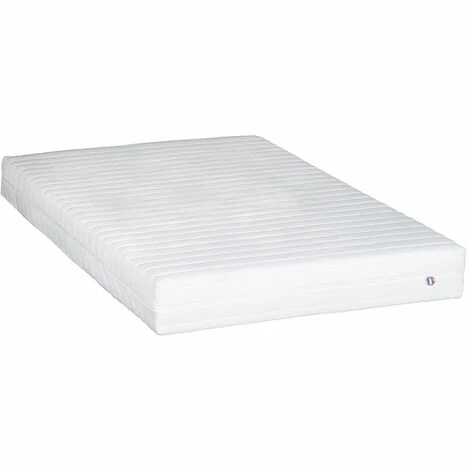 Sortie 😀 OLYMPE LITERIE | Matelas EGIO 140x200 Cm | Latex Like & Mousse Haute Densité | Soutien Ferme - Blanc ❤️ – Image 2