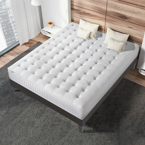 Meilleur prix 🔔 OLYMPE LITERIE | Matelas APOLLON 140x190 Cm | Mousse à Mémoire De Forme | Soutien Ferme 😉