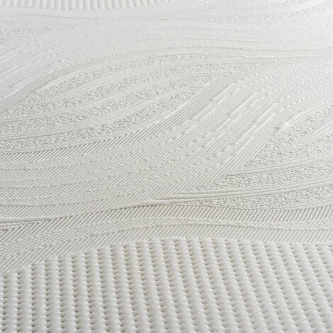 Le moins cher ✨ OLYMPE LITERIE | Matelas SENSITIVE 140x190 Cm | Mousse à Mémoire De Forme | Soutien Ferme - Blanc 💯 – Image 3