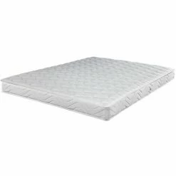 Grosses soldes 🥰 EBAC LITERIE Matelas Marly 120x190 - Mousse - Hauteur 16 Cm - Soutien 3 Zones Confort - Blanc/Ecru/Ivoire 🌟