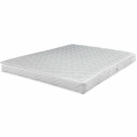 Grosses soldes 🥰 EBAC LITERIE Matelas Marly 120x190 - Mousse - Hauteur 16 Cm - Soutien 3 Zones Confort - Blanc/Ecru/Ivoire 🌟