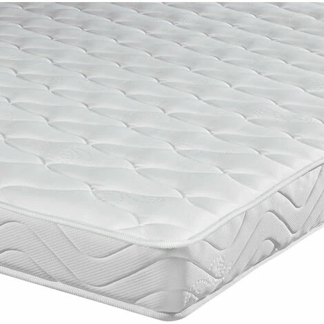 Grosses soldes 🥰 EBAC LITERIE Matelas Marly 120x190 - Mousse - Hauteur 16 Cm - Soutien 3 Zones Confort - Blanc/Ecru/Ivoire 🌟 – Image 2