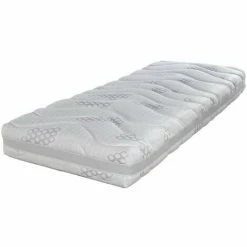 Remise ⭐ EBAC LITERIE Matelas Eolys 70x190 - Latex - Hauteur 20 Cm - Soutien Morphologique 5 Zones Confort - Uni 🤩