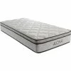 Acheter ❤️ PROVENCE LITERIE Matelas Alona A Ressorts + Memoire De Forme 80 Kg/m3 - 90x190 Hauteur +/- 25,5 Cm - Accueil Moelleux - Soutien Equilibre + Oreiller Visco - 5 Zones De Confort - Hypoallergenique 💯