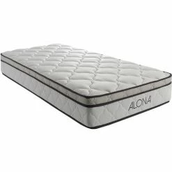 Acheter ❤️ PROVENCE LITERIE Matelas Alona A Ressorts + Memoire De Forme 80 Kg/m3 - 90x190 Hauteur +/- 25,5 Cm - Accueil Moelleux - Soutien Equilibre + Oreiller Visco - 5 Zones De Confort - Hypoallergenique 💯