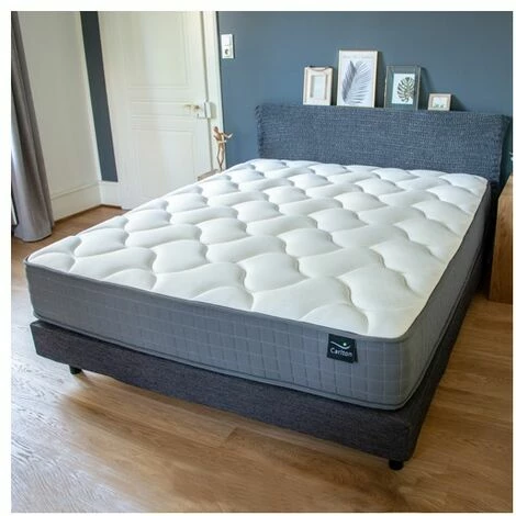 Grosses soldes ❤️ LE QUAI DES AFFAIRES Matelas CARLTON 140x190 Ressorts Et Mémoire De Forme/ ✨