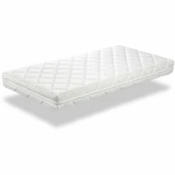 Meilleure affaire 👍 DORMALIT Matelas BEBE CARAMEL 57X117 Epaisseur 11 CM - Noyau En Mousse Perforee Anti Bacterien 🎉