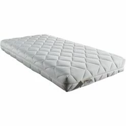 Le moins cher 👏 LITERIE JULIEN Bambin Matelas Bébé 60x120 Cm Hauteur +/- 10 Cm - Tissu 170 Gr/m2 - Déhoussable 4 Côtés Housse Lavable - Hyppoallergénique - Anti-acariens - Plusieurs épaisseurs De Mousse ✨