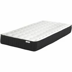 De gros 😍 BELIANI Matelas En Tissu Blanc 80x200 - Blanc ⌛