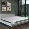 Acheter 😉 OLYMPE LITERIE | Matelas VITALIOS 160x200 Cm | Mousse à Mémoire De Forme | Soutien Ferme - Blanc ❤️