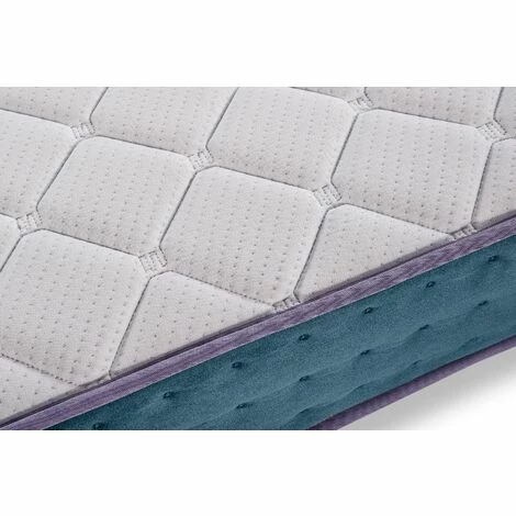 De gros 🛒 KIMBED Matelas Ressorts 90x190 Cm - 20 Cm D'épaisseur - Mousse HQ - Viscoélastique SULA 😉