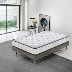 Nouveau 👏 DEWINNER Matelas 90x200cm Mousse 22 Cm Et Mousse A Mémoire Matelas | Parfait Soutien Haute Resilience Ultra Respirante | Matelas Réversible à Deux Faces Entièrement Utilisables 💯