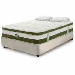 Bon marché ⭐ DECO IN PARIS Matelas Hybride BAMBOO 140 X 190 Cm Ressorts Ensachés Et Mémoire De Forme épaisseur 30 Cm - Blanc 😀