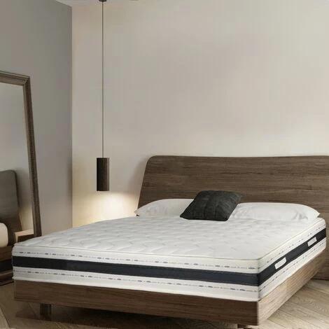 Bon marché 😉 Matelas à Mémoire 160x200 H22cm COMFOPLUS, 3D Aération, Orthopédique, Respirant, Ferme, Hypoallergénique, BATFLEX - La Couleur Peut Changer - La Couleur Peut Changer 👏