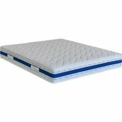 Meilleure affaire ✔️ Matelas 140x190 Epaisseur 22cm - Mousse Ergonomique 25kg/m3 - DELUXE - 3D Aération - Ferme - Orthopédique - Mousse D'Eau - BATFLEX - La Couleur Peut Changer 👏
