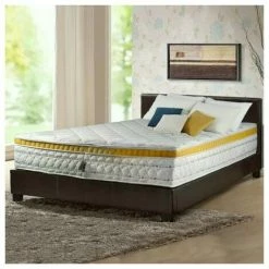 Offres 💯 Matelas à Mémoire De Forme 140x190 H22 NATURAL Y - Matelas Memory 50 Kg/m3 - Fibre Anallérgique 250gr - 9 Zones De Confort - BATFLEX - La Couleur Peut Changer - La Couleur Peut Changer ✨