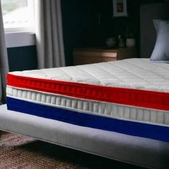 Promo ✨ BATFLEX Matelas à Mémoire De Forme 140X190 H22 Liberté - Matelas Mémoire 50 Kg/m3 - Soutien Equilibré - 9 Zones De Confort - Relax Superieur - La Couleur Peut Changer - La Couleur Peut Changer 😍