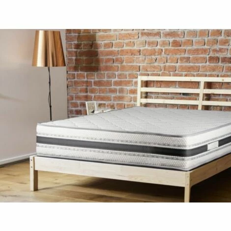 Grosses soldes đ„ BATFLEX Matelas 160X200 Ressorts Ensachés H21 BASTILLE- Mousse Ergonomique 25D + 700 Ressorts Ensachés - Soutien: Ferme - Epaisseur 21 Cm - Hypoallergénique - Orthopédique - La Couleur Peut Changer - La Couleur Peut Changer đ â Image 4