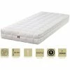 Meilleure vente 🥰 KING OF DREAMS Matelas Face été Latex Naturel 70 Kg/m3 Face Hiver Mémoire De Forme 60 Kg/m3 + Alèse 80x190 X 22 Cm Souple - Déhoussable Housse Lavable - 7 Zones De Confort 🎁