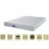 Bon marché ❤️ PROVENCE LITERIE Matelas 90x190 X 20,5 Cm Souple + Oreiller Visco + Alèse - Spécial Sommier Electrique - Déhoussable Housse Lavable - 7 Zones De Confort - Ame Poli Lattex 33 Kg/m3 - Hypoallergénique ⌛