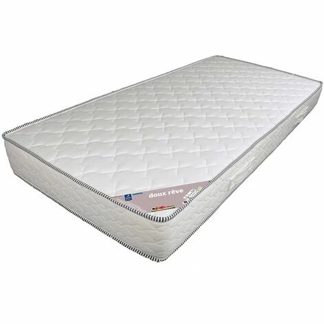 Sortie 🤩 LITERIE JULIEN Matelas + Alèse 70x190 X 18 Cm - Très Ferme - Aertech+ 30 Kg/m3 HR Dernière Génération - Très Respirant 😀