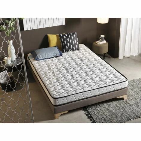 Remise 🔥 Matris - Matelas Visco Luxury Aloe Vera 67'5x190 Hauteur 16cm +/- 2 Avec Fonction Antimicrobienne De Traitement ALOE VERA 🌟 – Image 3