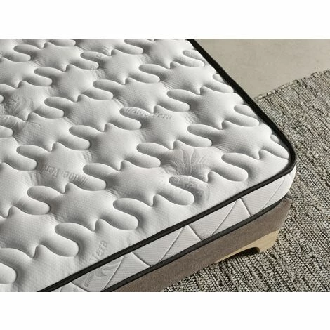 Remise 🔥 Matris - Matelas Visco Luxury Aloe Vera 67'5x190 Hauteur 16cm +/- 2 Avec Fonction Antimicrobienne De Traitement ALOE VERA 🌟 – Image 4