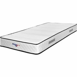 Grosses soldes ✨ KINGOFDREAMS Matelas Mathieu A Ressorts + 3 Cm De Latex 75 Kg/m3 + Alese 80x200 Hauteur +/- 20 Cm - Accueil Ferme - Soutien Ferme + Oreiller Visco - 5 Zones De Confort - Hypoallergenique ⌛