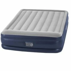 Meilleure vente ✨ Bestway 67630 Matelas Gonflable Double Tritech 152x203x46cm Avec Pompe 🔔