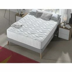 De gros 🧨 DAGOSTINO HOME Matelas 090x190 "CESAR" | Mémoire De Forme Orthopédique | Hauteur 30 Cm |7 Zones De Confort | Orthopédique Et Réversible (Côté Hiver - Côté Été) - Blanc ✔️