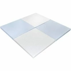 Le moins cher đ DORMALIT Tapis Enfant D'eveil Et De Jeux BLEU 3-en-1 - Transportable Et Deshoussable - Bleu âïž