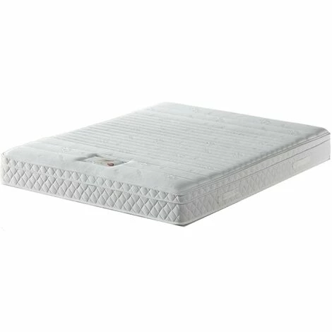 Promo 🌟 NUITS D'OR Matelas Memoryplus A Ressorts + 3,5 Cm Memoire De Forme 75 Kg/m3 - 80x200 Hauteur +/- 22,5 Cm - Accueil Moelleux - Soutien Equilibre + Oreiller Visco - 7 Zones De Confort - Hypoallergenique ✔️