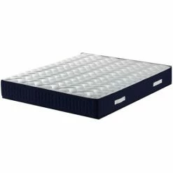 De gros 🌟 NUITS D'OR Matelas Benjamin A Ressorts + 3,5 Cm Memoire De Forme 75 Kg/m3 + Alese 80x190 Hauteur +/- 30,5 Cm - Accueil Moelleux - Soutien Ferme + Oreiller Visco - 7 Zones De Confort - Hypoallergenique 🎁