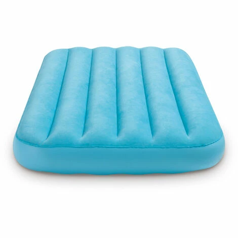 Offres 😉 Matelas Gonflable Enfant Bleu 1 Place - Intex - Bleu 🔔
