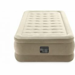Promo ⭐ Matelas Gonflable Ultra Plush Fiber Tech 1 Place - Intex 🥰