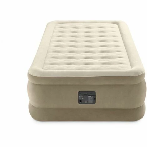 Promo ⭐ Matelas Gonflable Ultra Plush Fiber Tech 1 Place - Intex 🥰