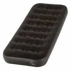 Budget 💯 Outwell Matelas Gonflable Flock Classic 1 Place - Noir ⌛