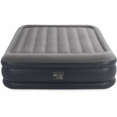 Promo ❤️ Matelas Gonflable Deluxe Rest Bed Fiber Tech 2 Places - Intex 🌟