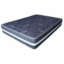 Bon marché 🎉 MATRIS ECCOX-Visco Tourmaline Gris 67,5X190 Hauteur 25cm +/- 2 Haute Fermeté 🔔