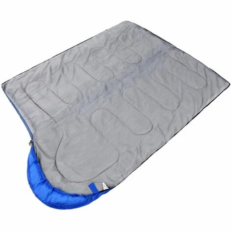 De gros ✨ Triomphe Sac De Couchage Enveloppe, Léger Imperméable Confortable Avec Sac De Compression, Avec Fermeture à Glissière, Parfait Pour 3 Saisons, Pour Une Utilisation En Intérieur Ou En Extérieur(Gris Orange,1100g,10~20°C 🥰 – Image 3