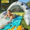 Budget 🎉 IDeko® Tapis De L'eau Gonflable Glissant Eau Piscine Jeu Eau Plein Air ⌛