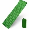 Remise ✔️ Kueatily Matelas Camping, Tapis De Couchage Avec Oreiller De Gonflable Matelas Randonnée Pliable Et Imperméable Pour Camping, Voyage, Randonnée 190 * 56 * 6cm (Vert) 🛒
