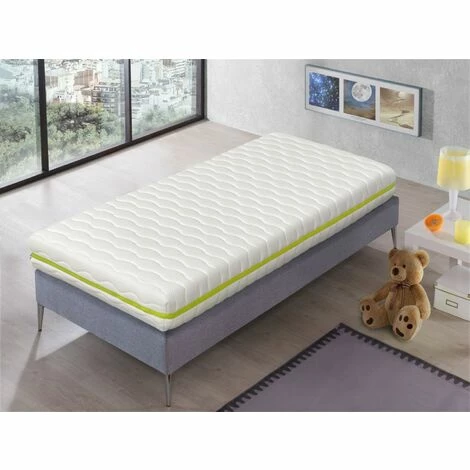 Meilleure affaire 😍 DORMALIT Matelas 80X130 LIT ENFANTS Epaisseur 18 CM NUKA VISCO - Mousse A MEmoire, Antiacarien Et DEhoussable, IdEal Pour Les Lits Gigognes Et Lit Cabane 🧨 – Image 2