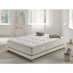 Grosses soldes 🥰 SIMPUR RELAX - Matelas 90x190 Cm Magestic - Epaisseur 30 Cm - Double Technologie: Ressorts Ensachés + Mémoire De Forme 🥰