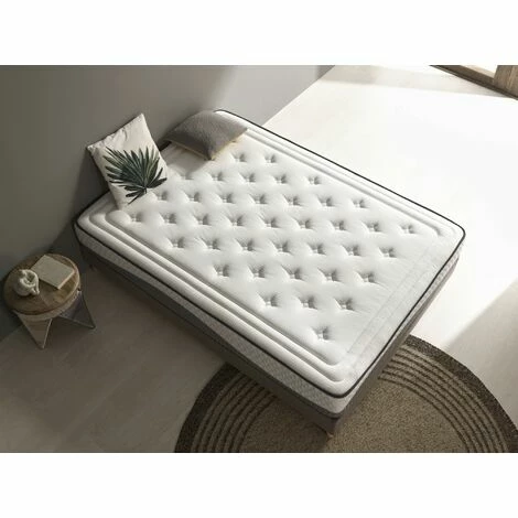 Acheter ⭐ MATRIS Visco Matelas Clean Plus 67,50x190 Cm Hauteur 28 Cm +/- 2 😀 – Image 2